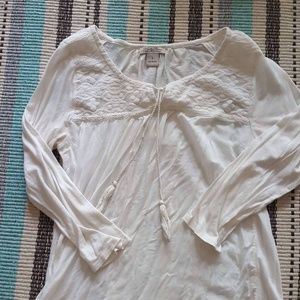 Lucky Brand white blouse